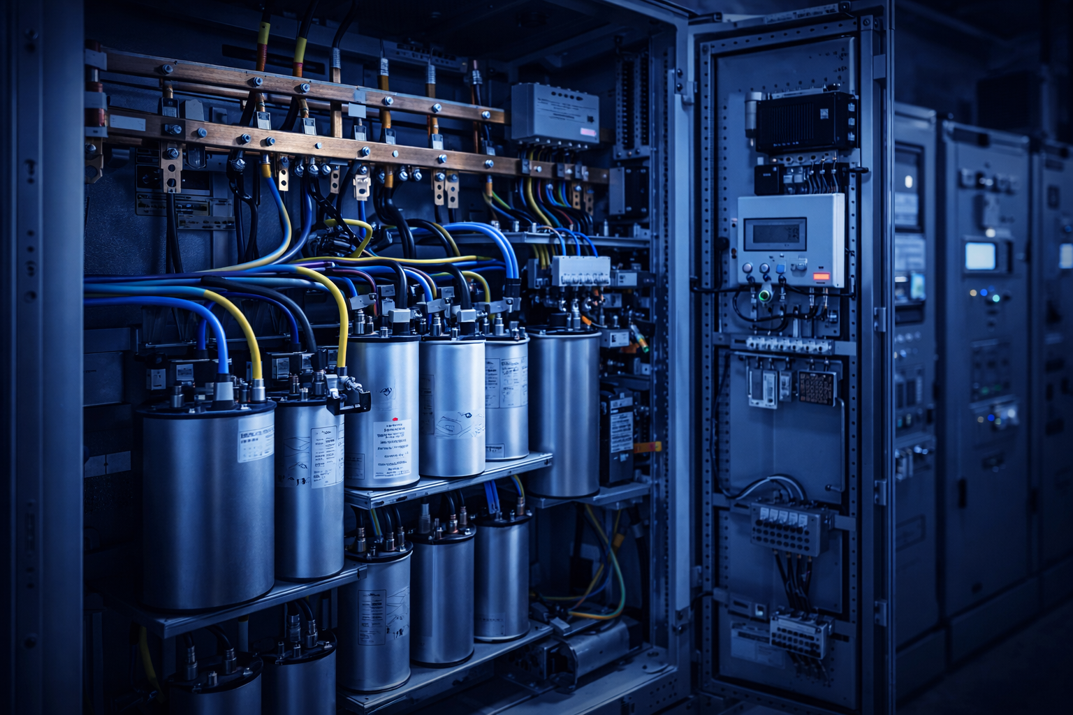 Enerji ölçüm panosu ve elektrik sayaçları